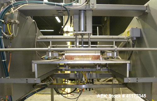 Used Econocorp Econoseal Automatic Tray Former, Model 7228, Carbon Steel. Capable of speeds up to 20 trays per minute. Has a tray size range: width 6" x 15", length 6" x 12", depth 1" to 5". Maximum ...