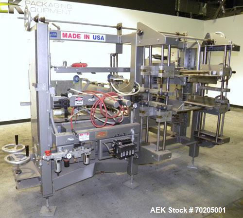 Used Marq Model HPT-MF/RH/DL High Performance Medium Frame Tray Former. Machine is capable of speeds up to 15 trays per minute.Direct Logics PLC and Nordson Problue 10 hot melt glue system. Has a tra...