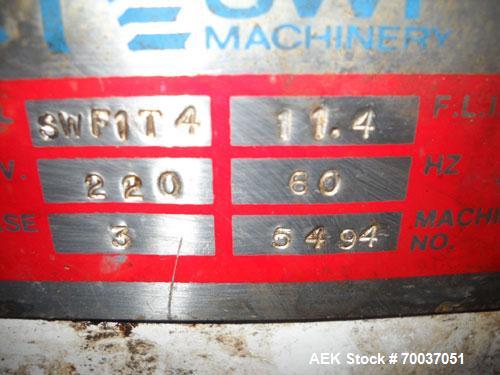 Used SWF 1T4 Hot Melt Glue Tray Former