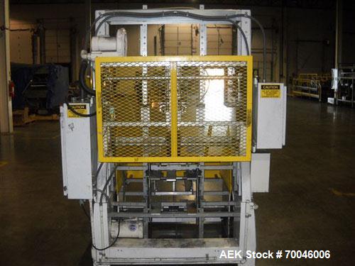 Used SWF IT4 Tray Former capable of 25 trays per minute. Has a Tray Size Range: length 7" - 34", width 8-1/8" - 22", depth 1" - 12" (with proper change parts). Knockdown Case Range: length 10-1/2" - ...