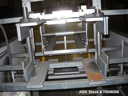 Used SWF IT4 Tray Former capable of 25 trays per minute. Has a Tray Size Range: length 7" - 34", width 8-1/8" - 22", depth 1" - 12" (with proper change parts). Knockdown Case Range: length 10-1/2" - ...