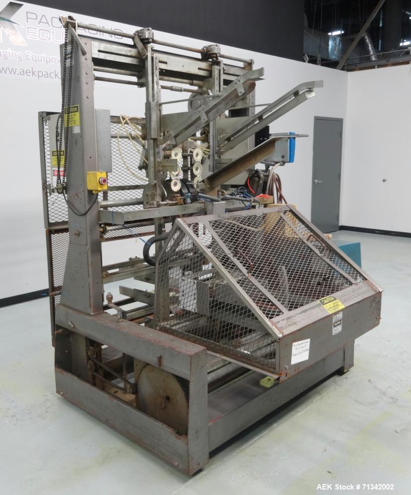 Used SWF Model 1T6K Quick Change Tray Former w/Nordson and Vacuum Pick