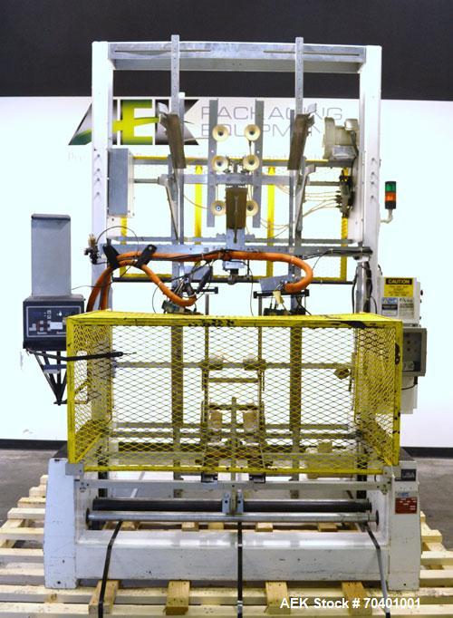Used SWF Model 1T6 Automatic Hot Melt Glue Tray Former. Tray Size Range: (Length) 7" to 44" or 178mm to 1118mm (Width) 8-1/8" - 26" or 206mm to 660mm (Depth) 1" to 12" or 25mm to 305mm. Tray-Matic Ma...
