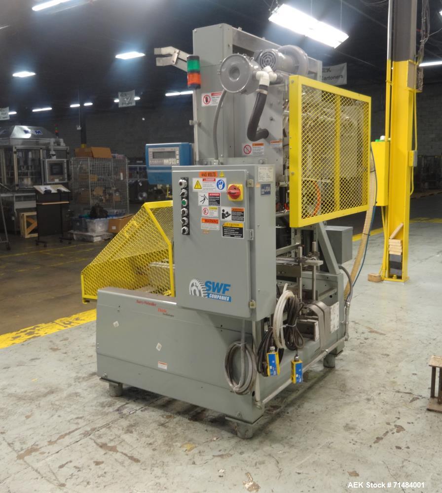 Used SWF (Thiele) Model TF400V Automatic Hot Melt Glue Tray Former