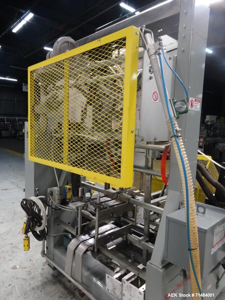 Used SWF (Thiele) Model TF400V Automatic Hot Melt Glue Tray Former
