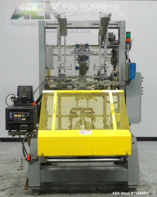Used SWF (Thiele) Model TF400V Automatic Hot Melt Glue Tray Former