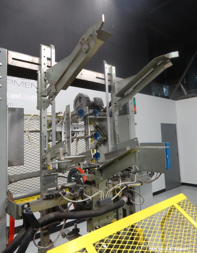 Used SWF (Thiele) Model TF400V Automatic Hot Melt Glue Tray Former