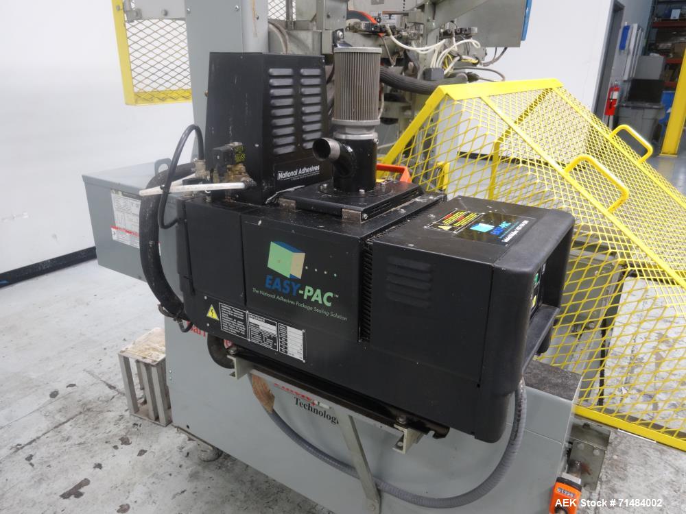 Used SWF (Thiele) Model TF400V Automatic Hot Melt Glue Tray Former