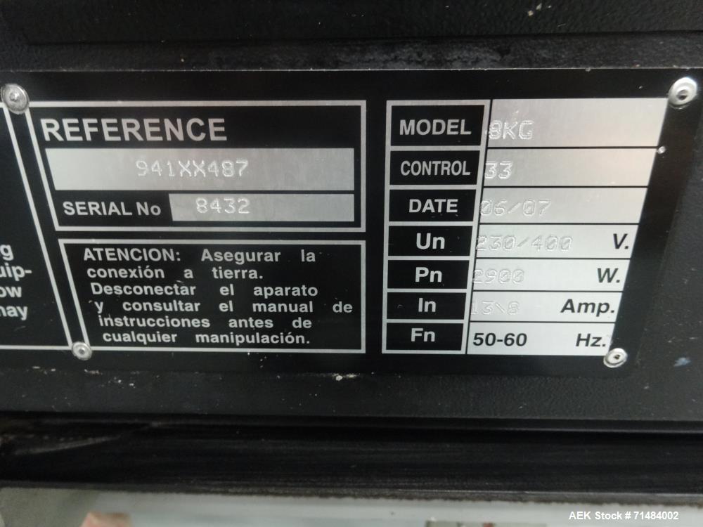 Used SWF (Thiele) Model TF400V Automatic Hot Melt Glue Tray Former