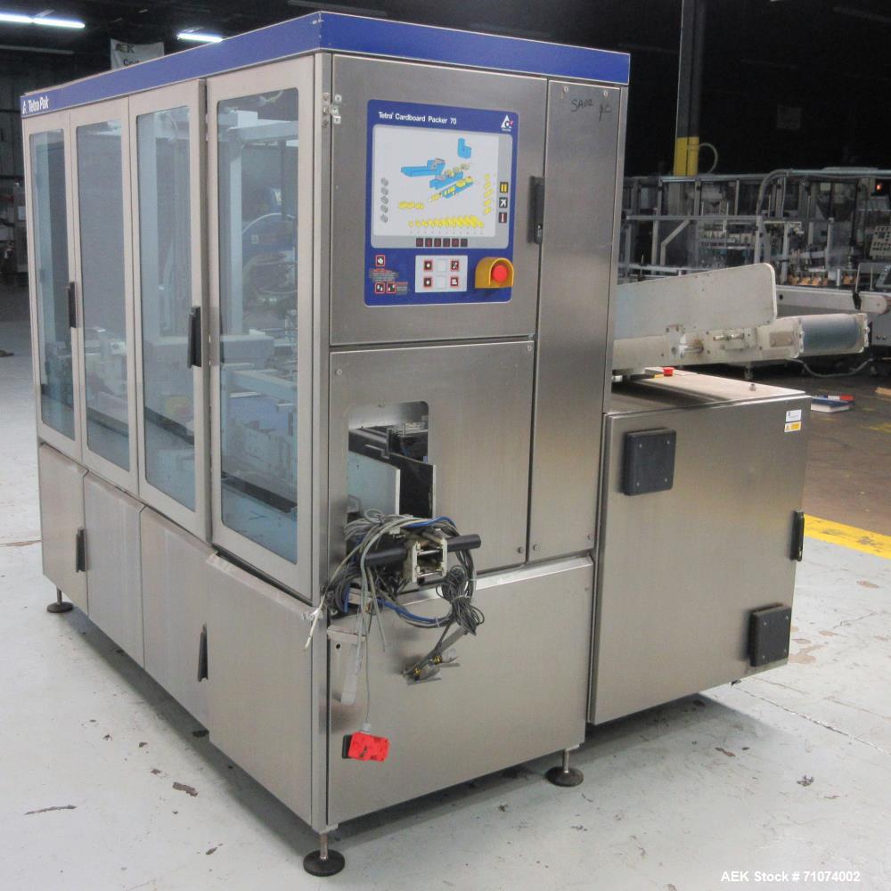 Used Tetra Pak Model TCBP 70 (Tetra Cardboard Pa
