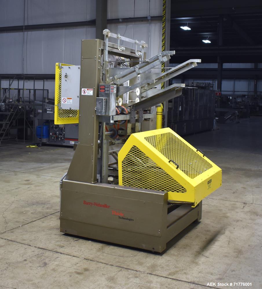 Used SWF (Thiele) Model TF400V Automatic Hot Melt Glue Tray Former