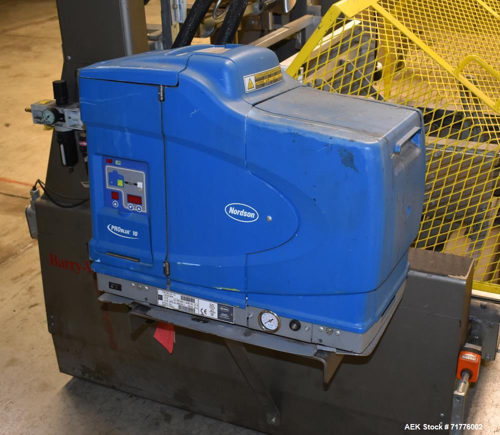 Used SWF (Thiele) Model TF400V Automatic Hot Melt Glue Tray Former.