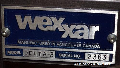 Used Wexxar Model Delta-3 Hot Melt Tray Former