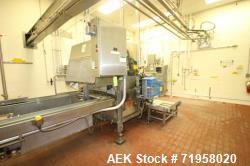Used- Delkor S/S Tray Former, M/N T52, S/N 979, with Nordson Glue Pot, with S/S Platform, with S/S Control Panel, with Allen...