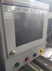 Used-Bosch Model 7520, Automatic, Dual Head, Hot Melt Glue Tray Former