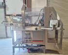 Used Delkor Automatic Hot Melt Glue Tray Former, Model TFS. Machine is rated for speeds up to 80 trays per minute (depending on product and package sizes). Has a layflat tray size range of: 5