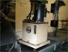 Used Marq Packaging Model HPT-LF/LH/AB Tray Forming System with extended blank magazine with powered chain drive, AB Dtam HMI. Missing and will require an AB PLC 504 installed by others. Hydraulic po...
