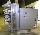 Used Marq Model HPT-MF/RH/DL High Performance Medium Frame Tray Former. Machine is capable of speeds up to 15 trays per minute.Direct Logics PLC and Nordson Problue 10 hot melt glue system. Has a tra...