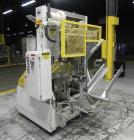 Used SWF Model 1T4 Glue Tray Former with Lidder. Glue tray former capable of speeds up to 35 trays per minute depending on case size. Has vacuum blank tray pick up. Has a tray size range: 7