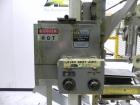 Used SWF Model 1T4 Glue Tray Former with Lidder. Glue tray former capable of speeds up to 35 trays per minute depending on case size. Has vacuum blank tray pick up. Has a tray size range: 7