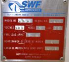Used SWF Model 1T6 Automatic Hot Melt Glue Tray Former. Tray Size Range: (Length) 7