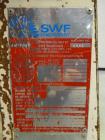 Used SWF Model 1T4 Automatic Hot Melt Glue Tray Former with Vacuum Pick Off