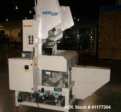 Used Wexxar Automatic Self Locking Corrugated Tray Former, Model AT-SL4