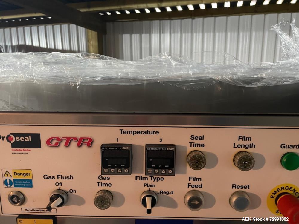 Used ProSeal GTR MAP Modified Atmosphere Rotary Tray Sealer