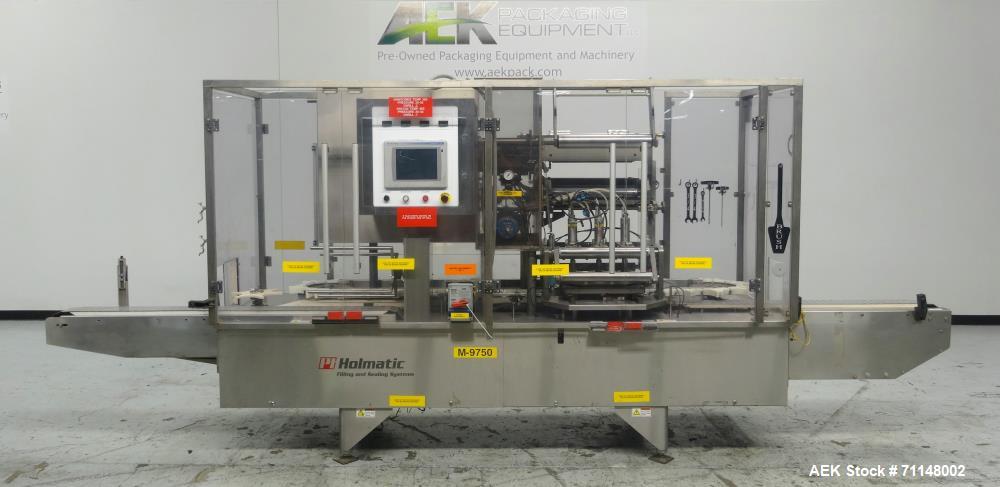 Used Holmatic Model CBS-18 Inline Conduction Heat Sealer