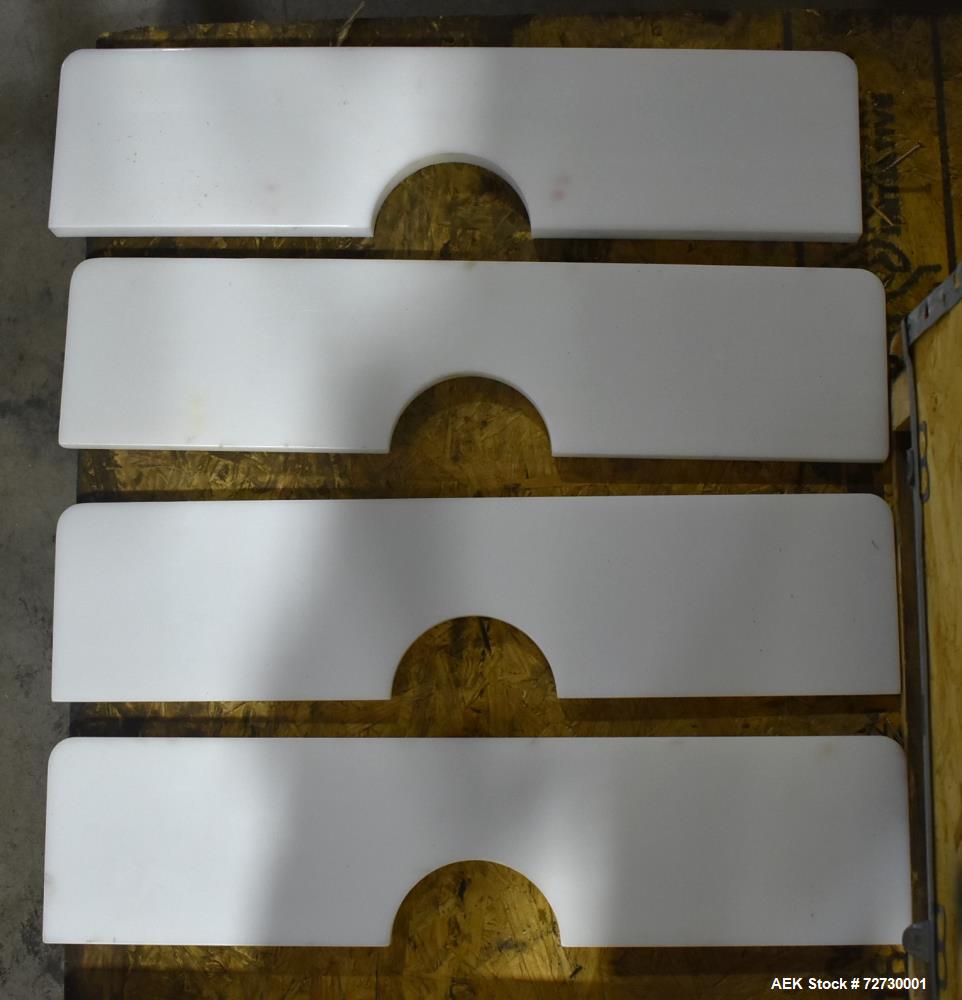 Used Ross Model IN650 Inline Tray Sealer. Capable of speeds up to 14 (map application), up to 16 (heat seal only). Max Tray Depth: 120 mm. Max # of Ups: 5. Servo tray transport & film system. Control...