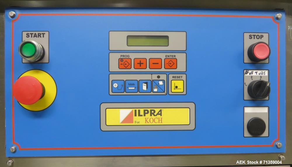 Used Koch Equipment (Ilpra) Model 1000/Speedy 3 Automatic Tray Sealer