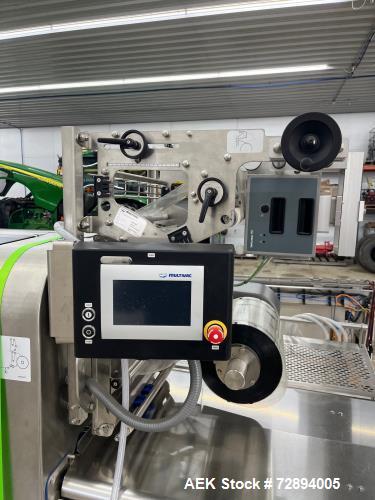 Used Multivac Model G700 Tray Sealer With Infeed Conveyor.