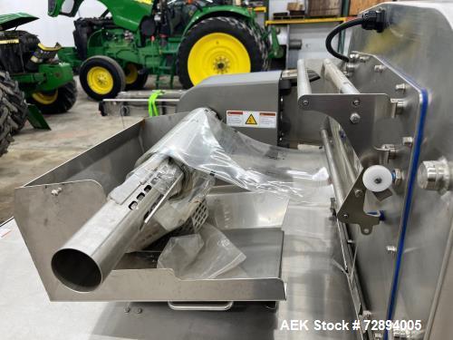 Used Multivac Model G700 Tray Sealer With Infeed Conveyor.
