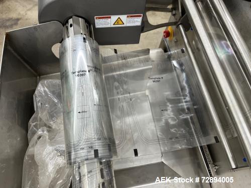 Used Multivac Model G700 Tray Sealer With Infeed Conveyor.