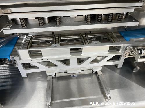 Used Multivac Model G700 Tray Sealer With Infeed Conveyor.