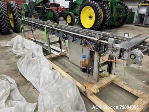 Used Multivac Model G700 Tray Sealer With Infeed Conveyor.