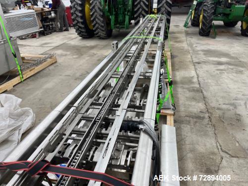 Used Multivac Model G700 Tray Sealer With Infeed Conveyor.