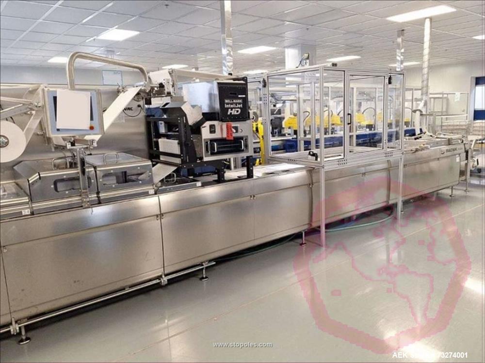 Used 2021 Multivac R245 Thermoforming Machine | Vacuum Pump & Cutter System