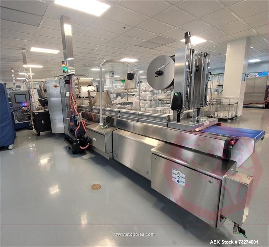 Used 2021 Multivac R245 Thermoforming Machine | Vacuum Pump & Cutter System