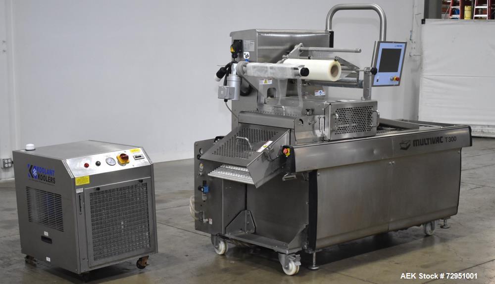 Multivac T-300 Automatic Food Tray Sealer