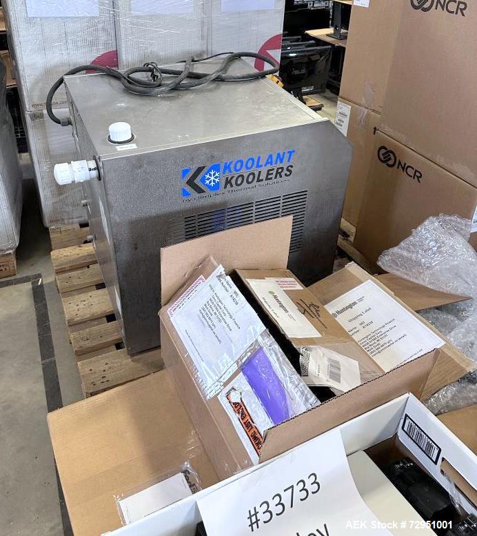 Used- Multivac Stainless Steel Automatic Food Tray Sealer, Model T-300. Capable of speeds from 12 - 30 packs per minute (6 -...