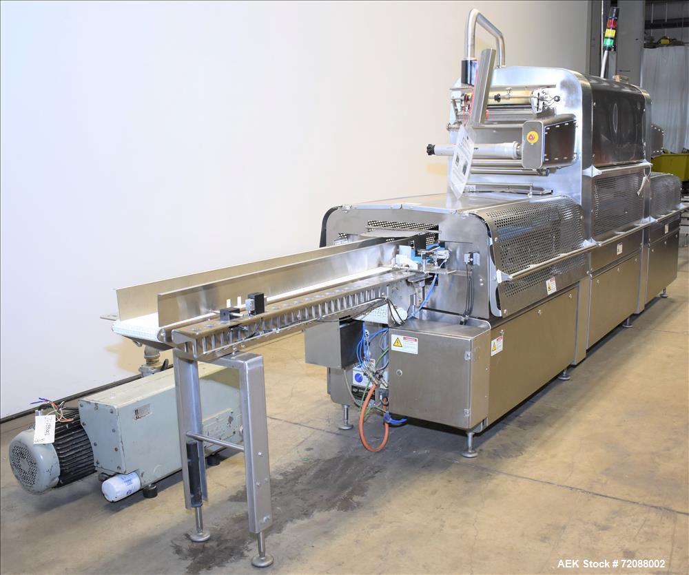 Used Multivac T-800 MAP Tray Sealer Modified Atmosphere Packaging