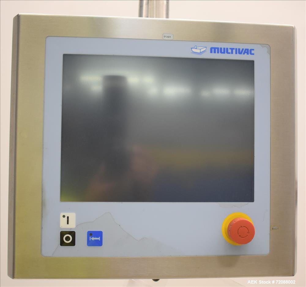 Used Multivac T-800 MAP Tray Sealer Modified Atmosphere Packaging