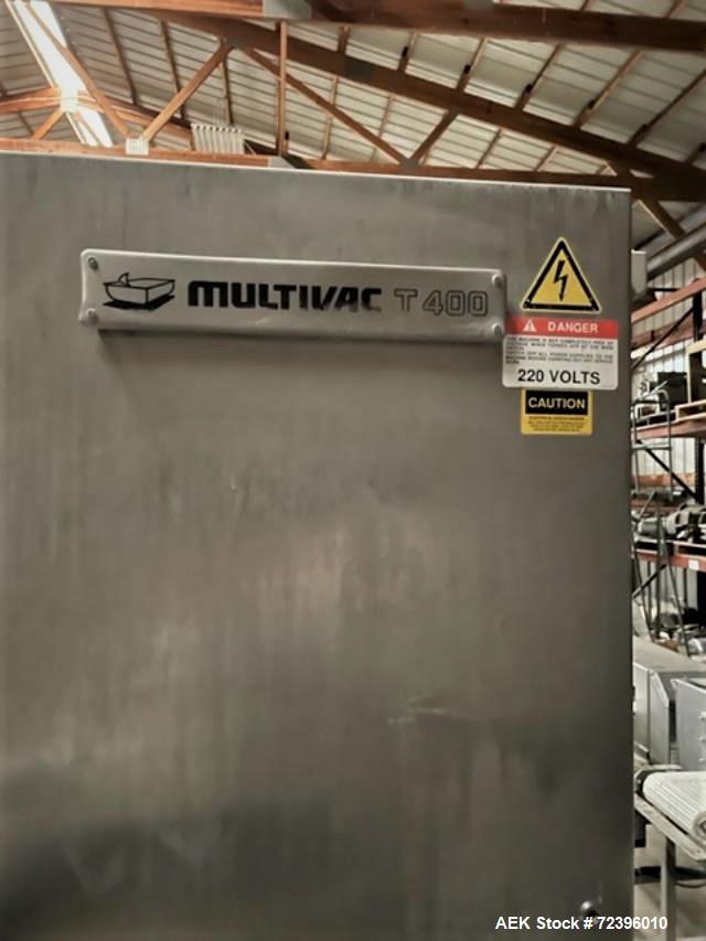 Used-Multivac T400 Stainless Steel Tray Sealer