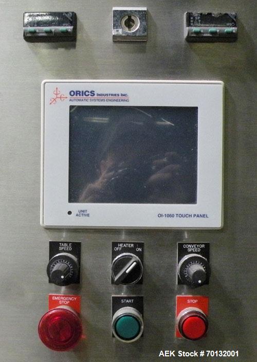 Used Orics Industries Modified Atmosphere Packaging Rotary Tray Sealer
