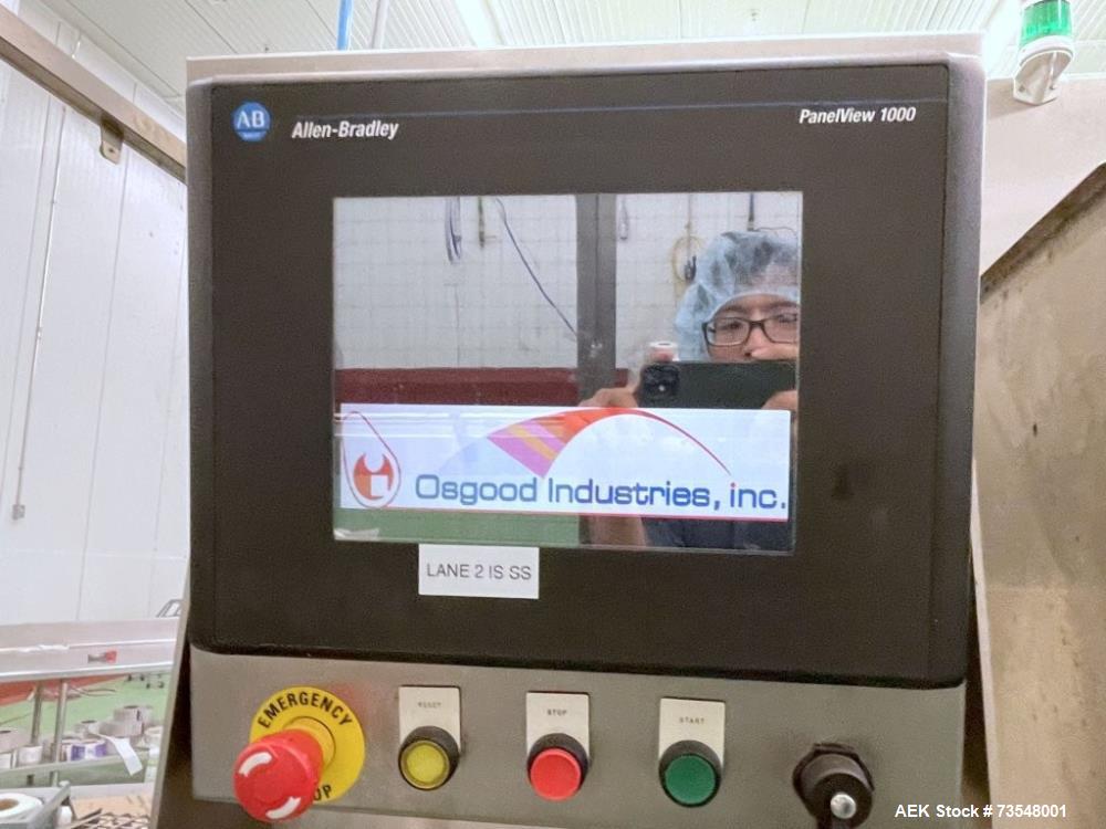 Used Osgood Continuous Tray Sealer – Model 2700-E with MAP Gas Flush