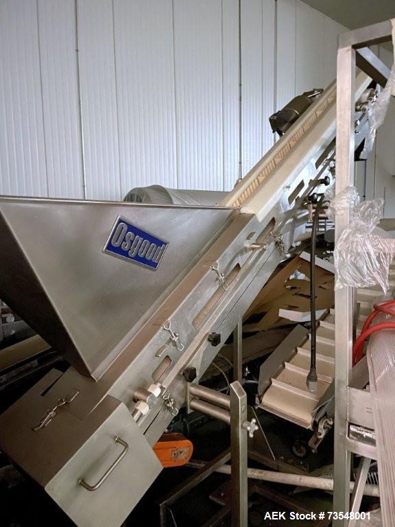 Used Osgood Continuous Tray Sealer – Model 2700-E with MAP Gas Flush