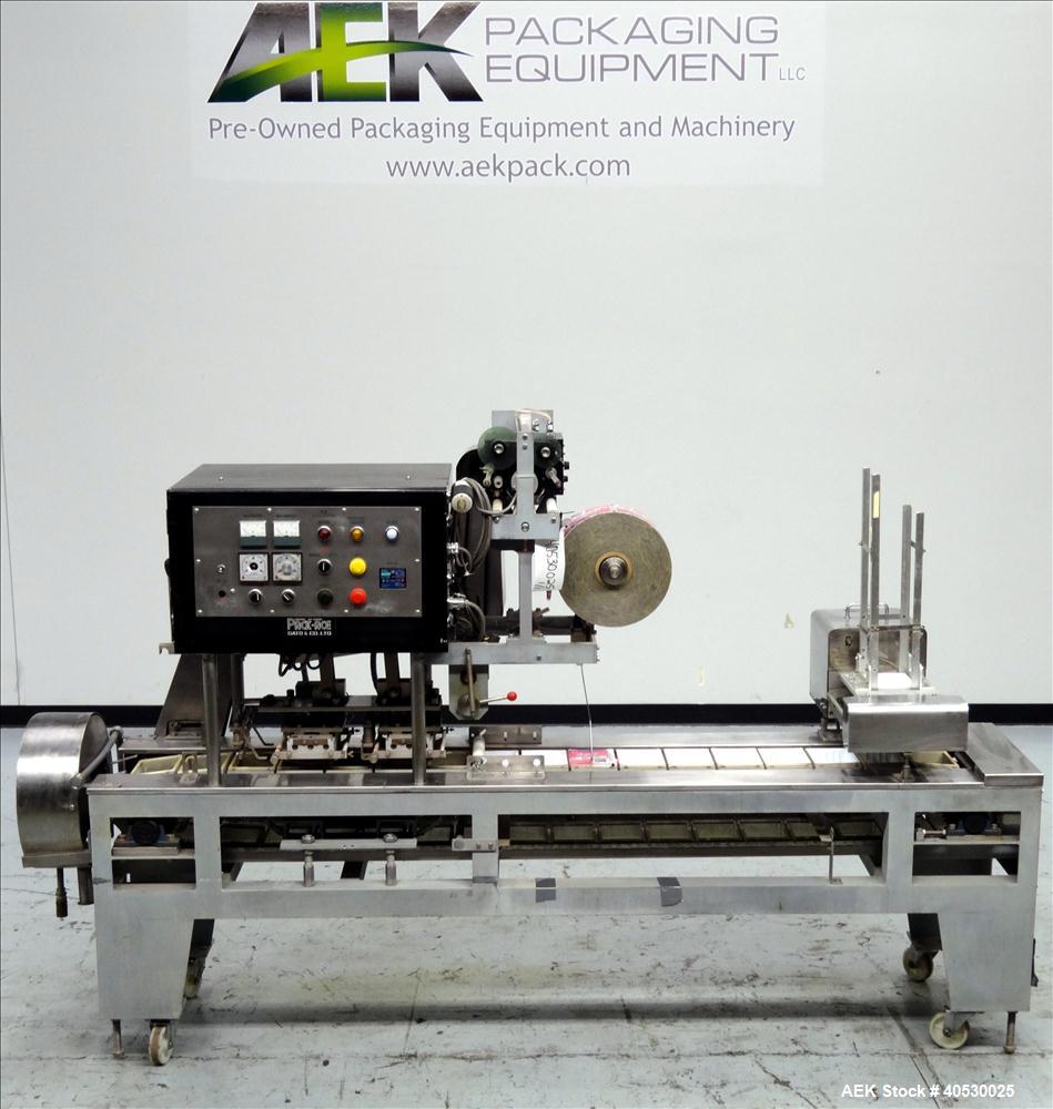 Used Sato Tray Sealing Machine Used for Tofu Packaging, Model C-3