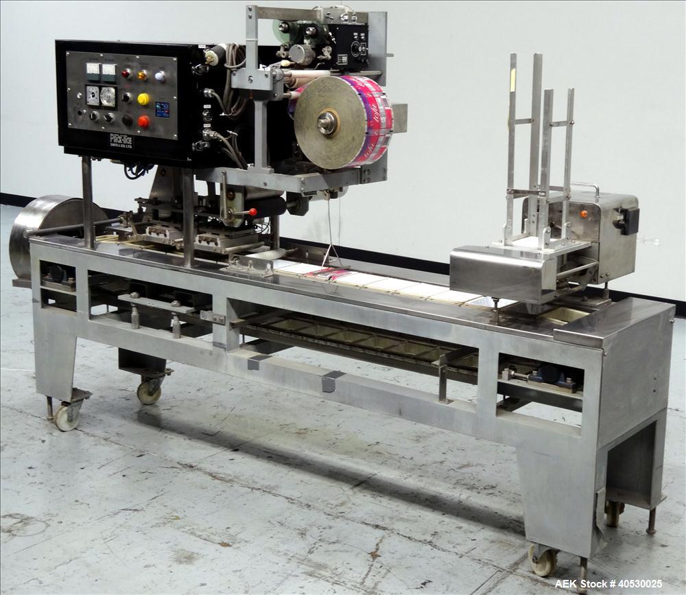 Used Sato Tray Sealing Machine Used for Tofu Packaging, Model C-3