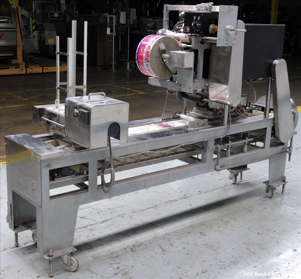 Used Sato Tray Sealing Machine Used for Tofu Packaging, Model C-3